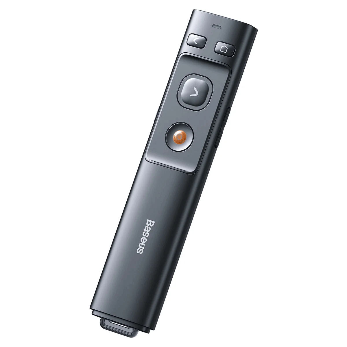 Baseus Orange DOT ACFYB-0G Wireless Presenter — Grey, Laser & USB-C Receiver