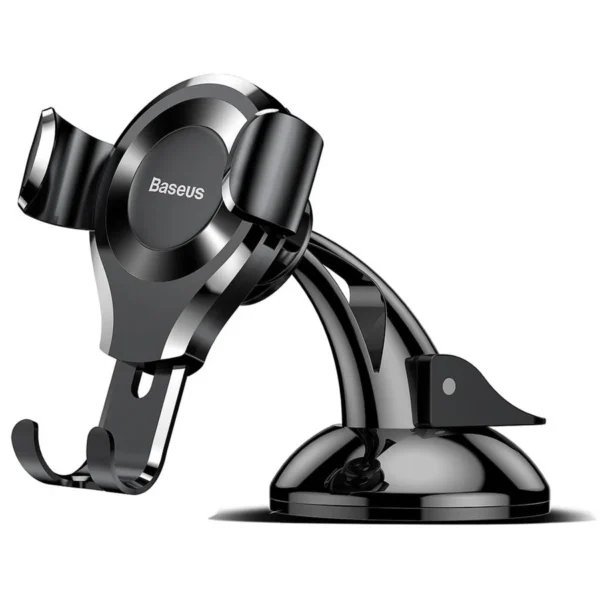 Baseus Osculum Gravity Car Mount | Windshield & Dash Suction, 4–6.5" Screens