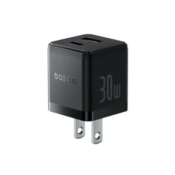 Baseus Palm Series U+C 30W US Plug Charger — BCL Temp Control, 8 Protections