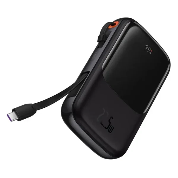 Baseus Qpow Pro PPQD2-10C – 10,000 mAh 22.5 W Power Bank with Digital Display (Type-C)