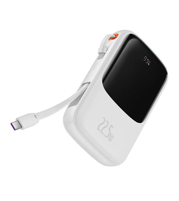 Baseus Qpow Pro PPQD2-10C – 10,000 mAh 22.5 W Power Bank with Digital Display (Type-C)