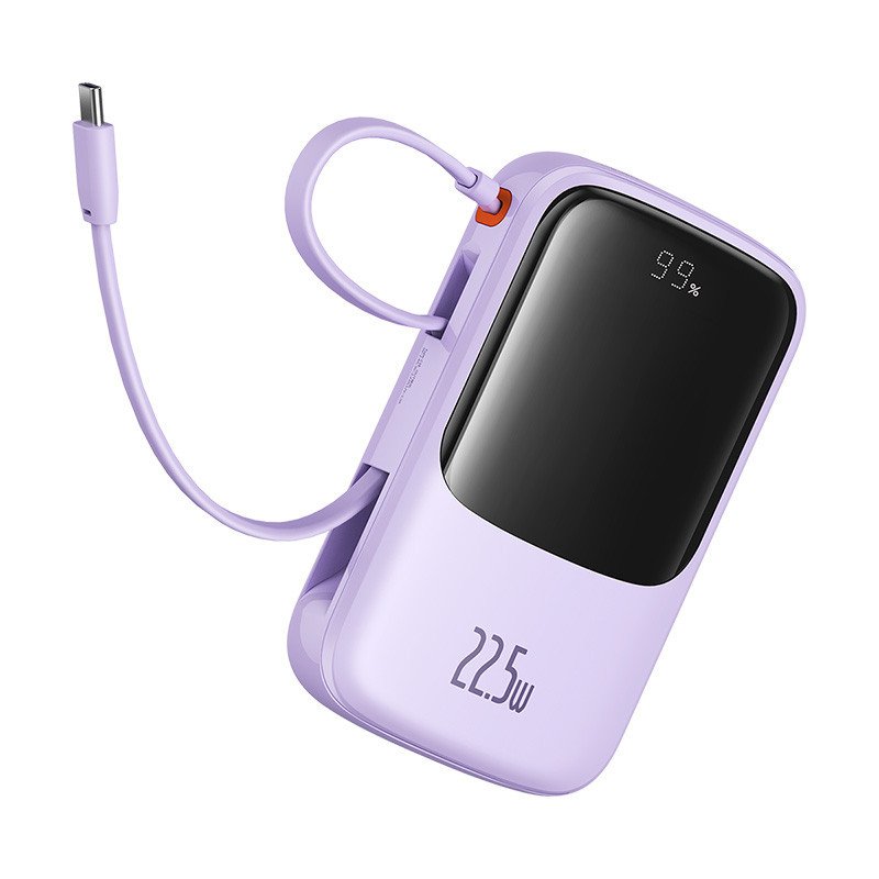 Baseus Qpow Pro+ Type-C Edition — 22.5W 20,000mAh Power Bank with LCD
