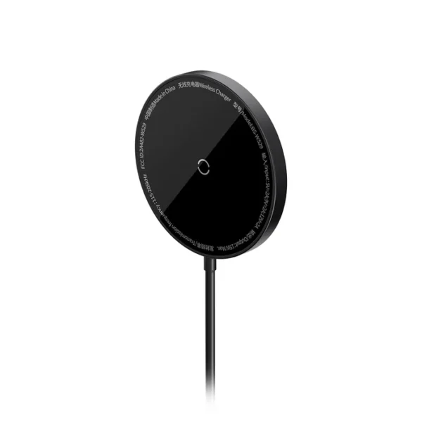Baseus Simple Mini 3 MagSafe-Style 15W Wireless Charger — Cluster Black