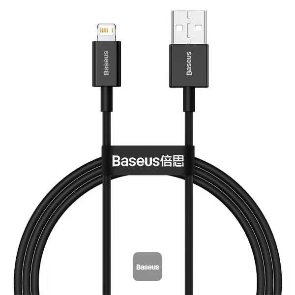 Baseus Superior Series Lightning Cable — 2.4 A USB-A to iPhone Fast Charge