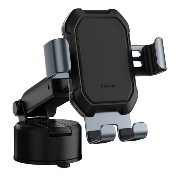 Baseus Tank Gravity Phone Holder — Suction Mount (Black)