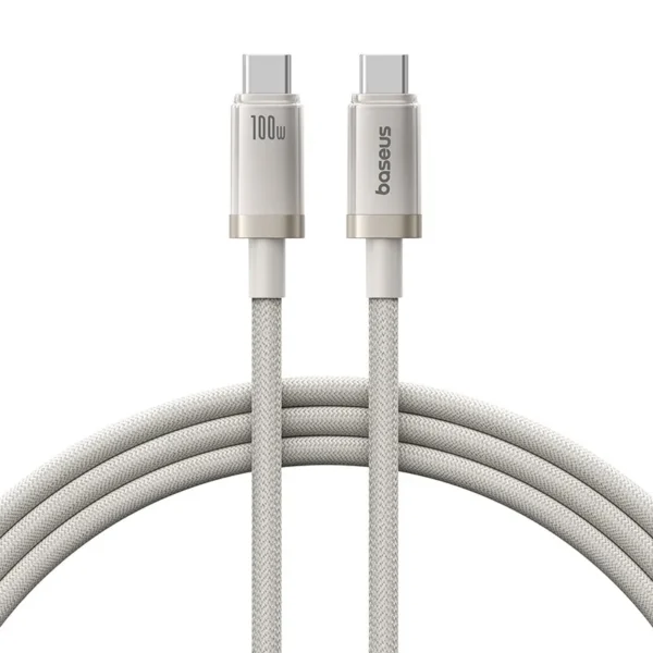 Baseus 100W USB-C to USB-C Cable — Titanium Alloy PD Charging
