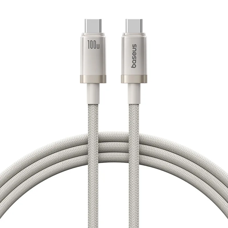 Baseus 100W USB-C to USB-C Cable — Titanium Alloy PD Charging