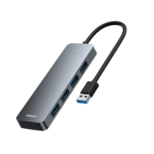 Baseus UltraJoy Lite 15cm USB-A Hub — Four USB 3.0 Ports at 5Gbps