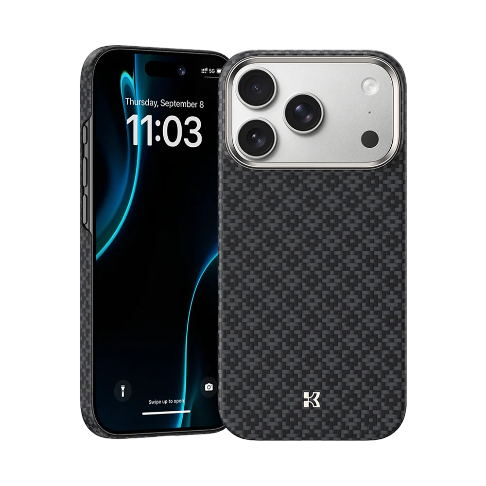 Benks ArmorGrid Pro — Kevlar iPhone 17 Pro Max / 18 Pro Max Case (Black)