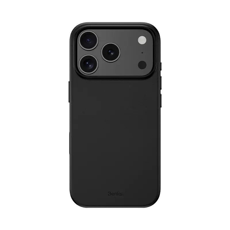 Benks VitaPro Magnetic Case iPhone 17 Pro Max Black | LeathrX Leather