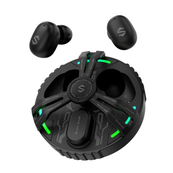 Black Shark ROKAS 5 Gaming Buds — Zinc Case & 2.4GHz Dongle