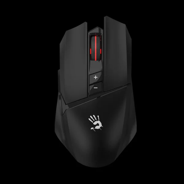 Bloody R36 Ultra Stone Black — Dual Mode PAW3313, 75 Hrs