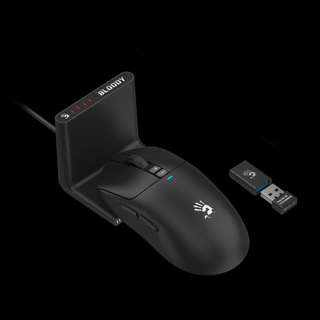 Bloody R72 Pro Duo Wireless — PAW3395 Engine, 80H Play Time