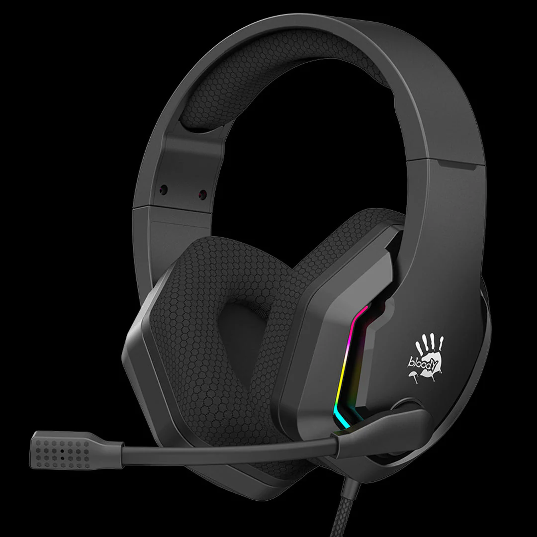 Bloody G260P Stereo Surround Headset — 50 mm Drivers & Noise-Cancelling Mic