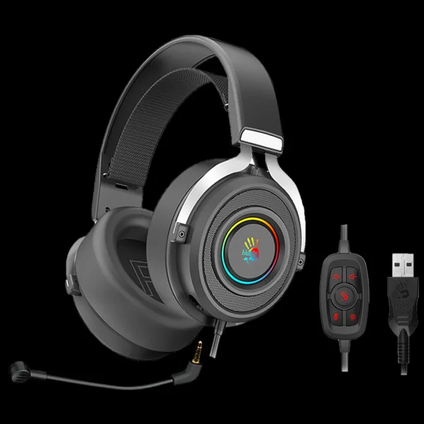 Bloody G535 Detachable-Mic Headset — Virtual 7.1 Surround