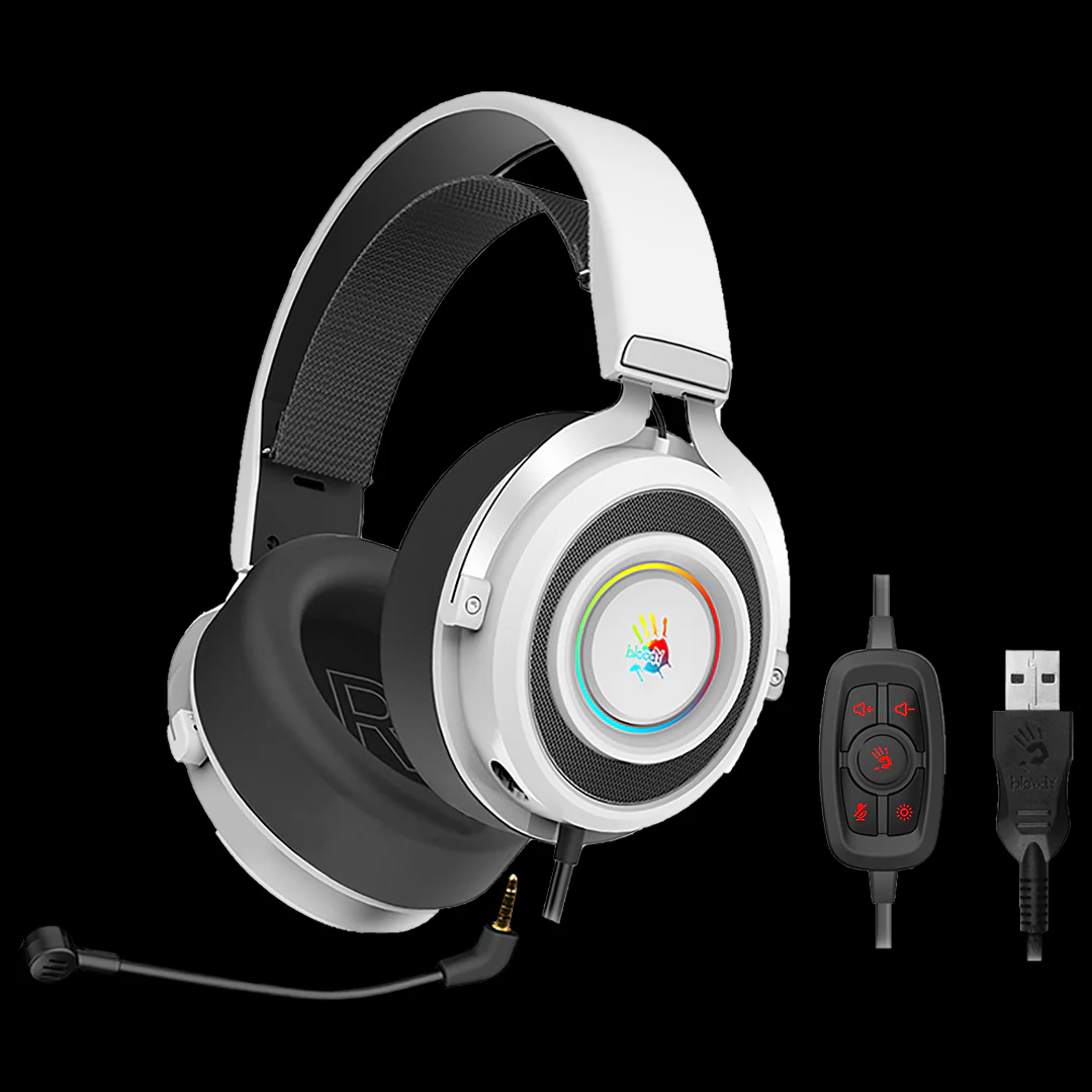 Bloody G535 Detachable-Mic Headset — Virtual 7.1 Surround