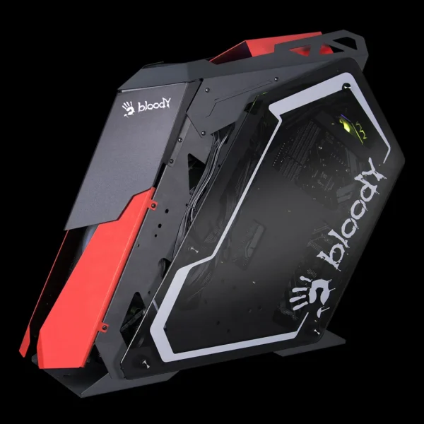 Bloody GH-30 ROGUE Mid-Tower Case — Tempered Glass & RGB Airflow