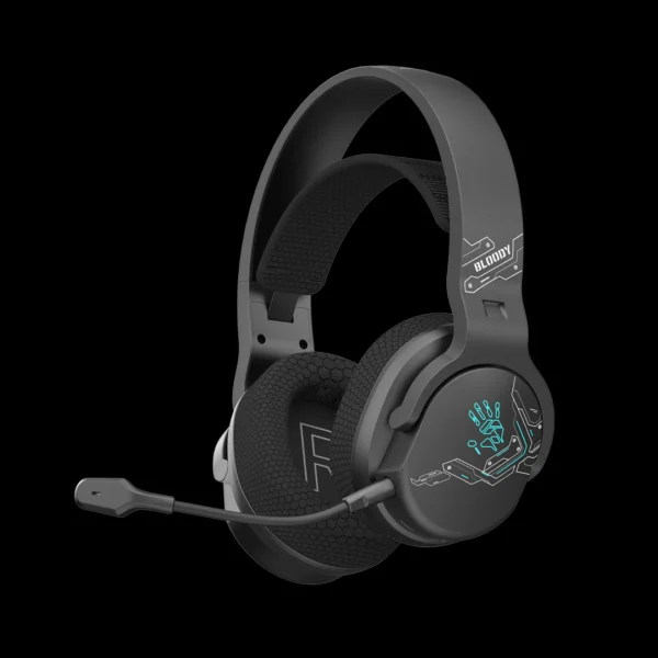 Bloody GR370 Headset – 2.4G, BT 5.3, Wired & Φ50 mm Drivers