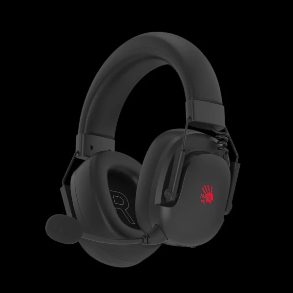 Bloody GR585 Wireless Headset — 80H Battery, 7-Color Light & Φ50 mm
