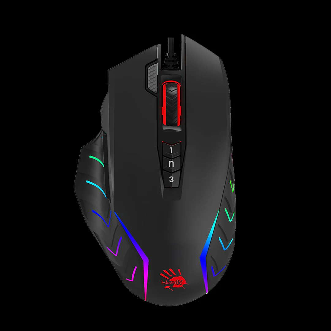 Bloody J95S RGB Gaming Mouse | 8000 CPI, 6 Sniper Modes