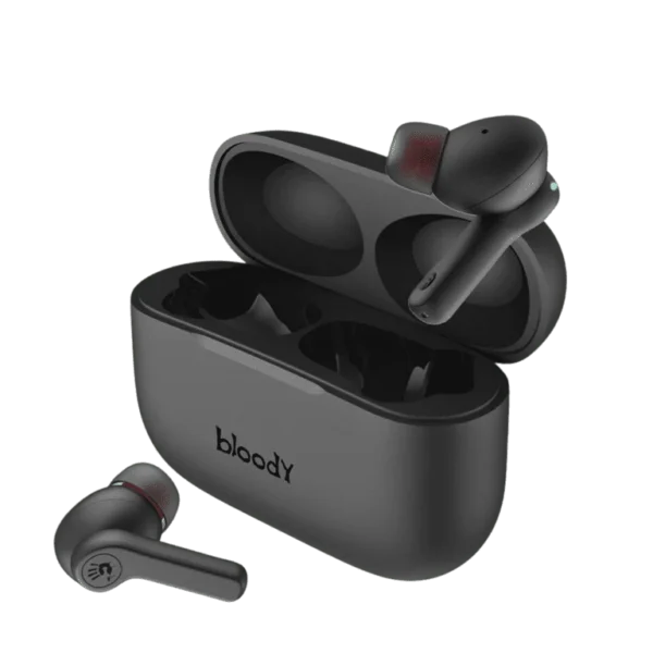 Bloody M30 TWS Gaming Earphones — Independent Channels, BT 5.0, USB-C Case