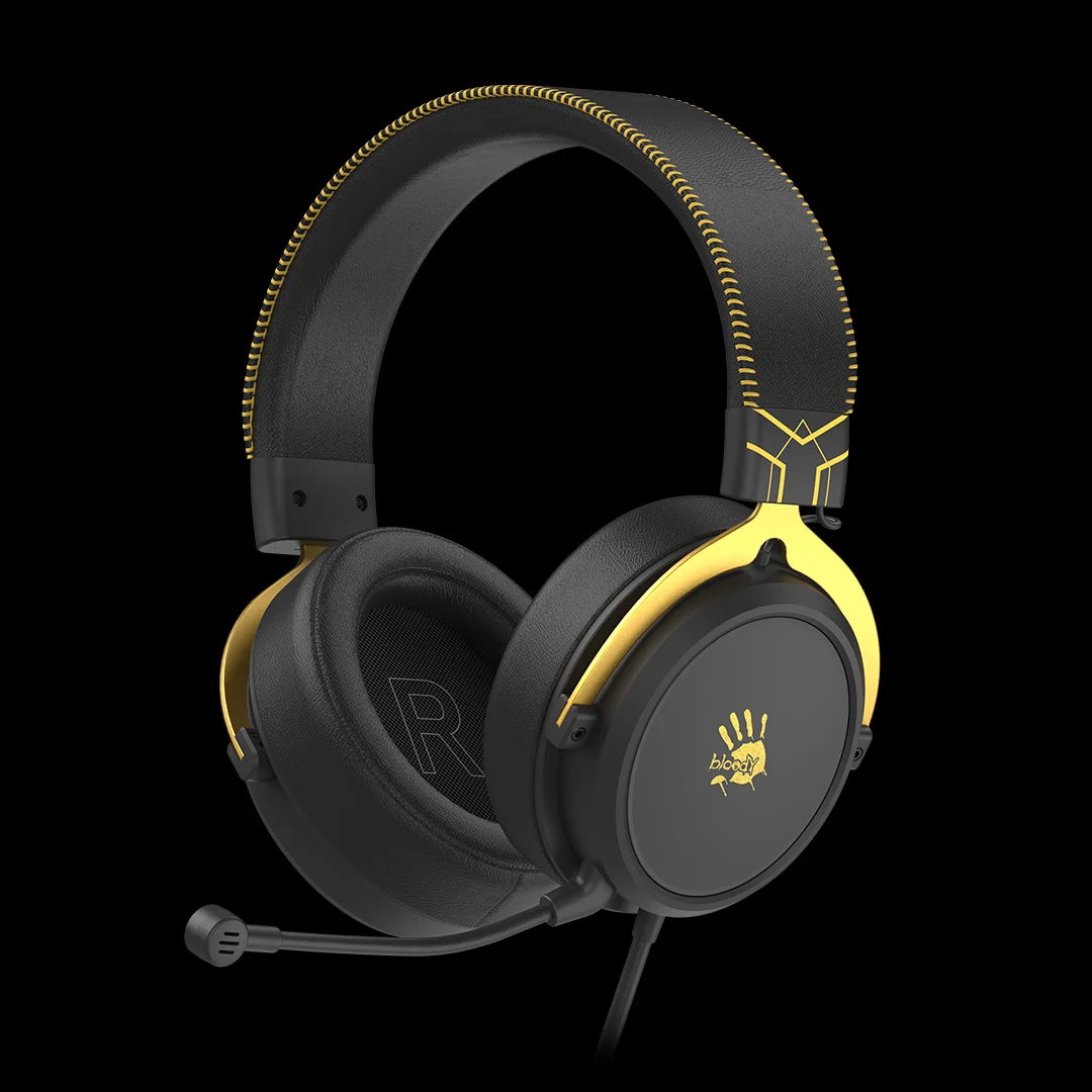 Bloody M590i — Wired Gaming Headset with 7.1 Virtual Surround & Detachable AI-ENC Mic