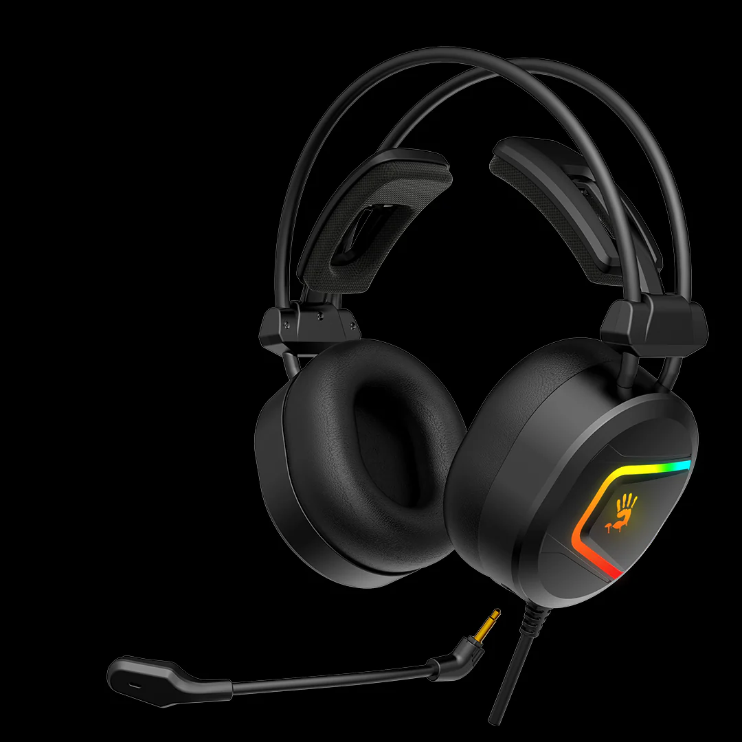 Bloody MC750 USB Gaming Headset – ANC, RGB Flow, and Hybrid Drivers