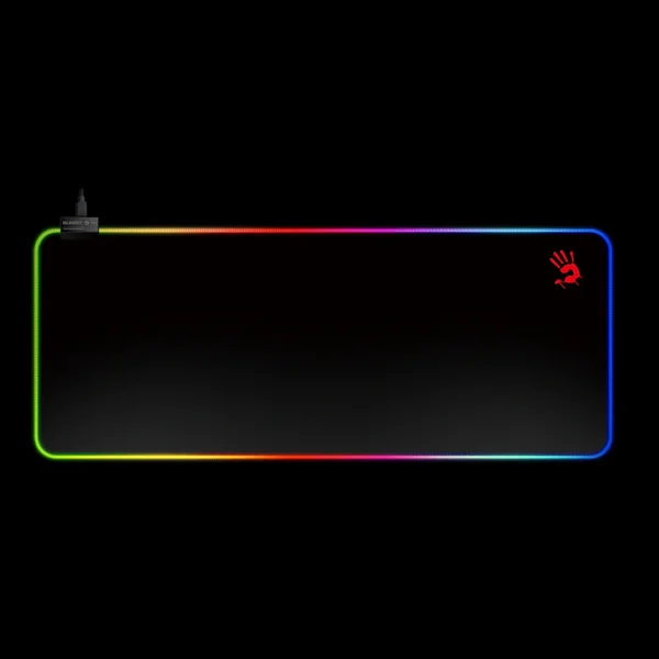 Bloody MP-75N RGB Gaming Mouse Pad – Fabric Roll-Up, 75 cm × 30 cm