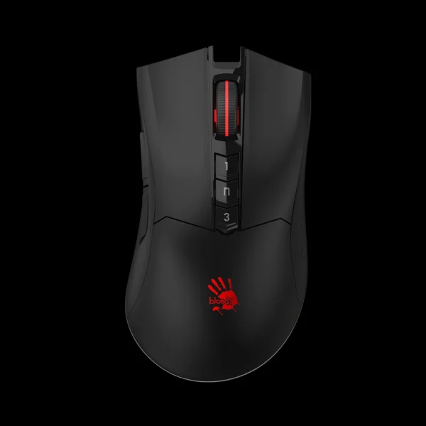 Bloody R90 Plus Stone Black — 2.4G Wireless Mouse, 5000 CPI