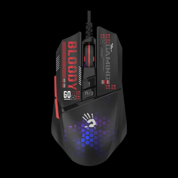 Bloody W60 Max Mini RGB — BC3332-A Sensor, Honeycomb Shell