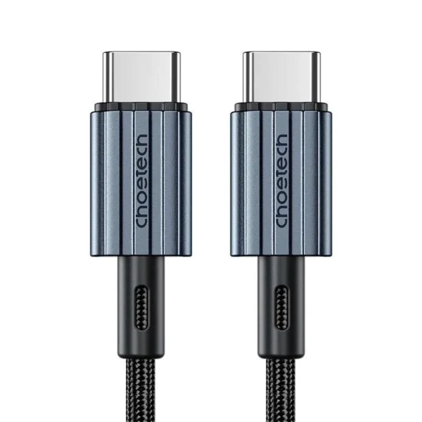 Choetech XCC-1015 Black 2 m USB-C Cable — 60 W Power Delivery, 3 A