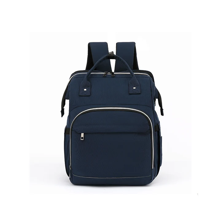 CoolBell CB-9008 Diaper Backpack for Women — Rose-Gold Zip, Water-Resistant