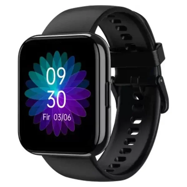DIZO Watch Pro Realme TechLife — Black Touchscreen GPS Watch