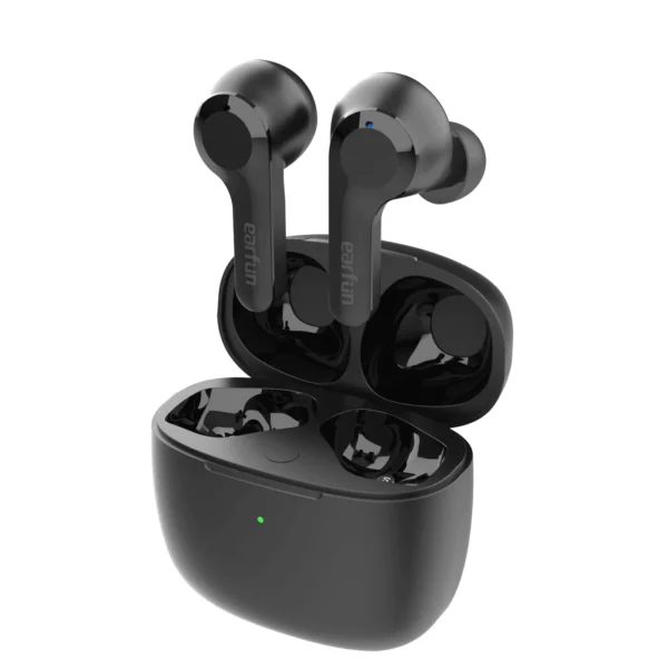 EarFun Air Wireless Earbuds — PEEK+PU Drivers, 35H Case, IPX7 SweatShield