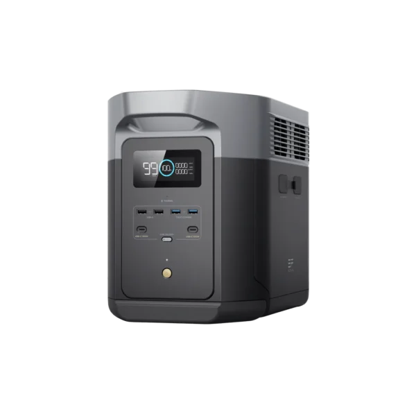 EcoFlow DELTA 2 Max — 2400W AC Portable Power, 2048Wh LFP Battery