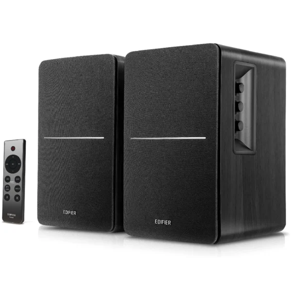 Edifier R1280DBs – Powered Bluetooth Bookshelf Speakers, 42W RMS – 1 Year Warranty