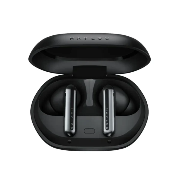 Haylou Mori Plus Earbuds (Black) | True Wireless ENC & USB-C Charging