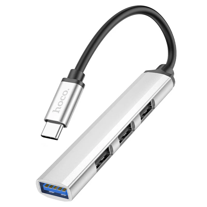 Hoco HB26 Type-C Splitter — One USB 3.0 and Three USB 2.0 Ports
