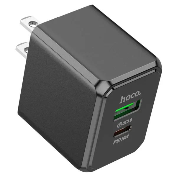 Hoco CS14 Ocean 20W Charger – Type-C, USB-A & PPS