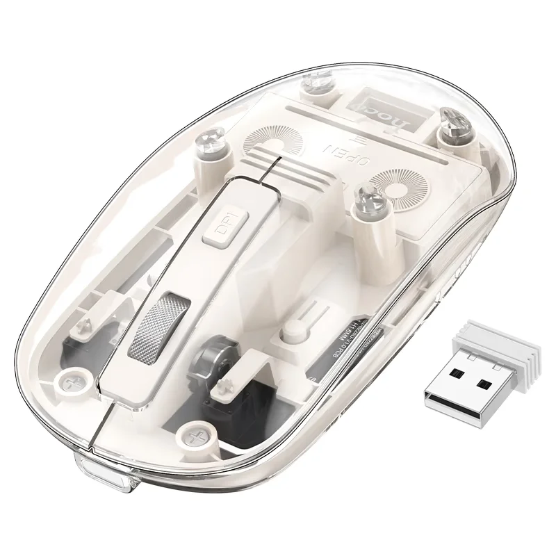 Hoco GM29 Mysterious Silent Mouse — Bluetooth and 2.4G Dual Mode