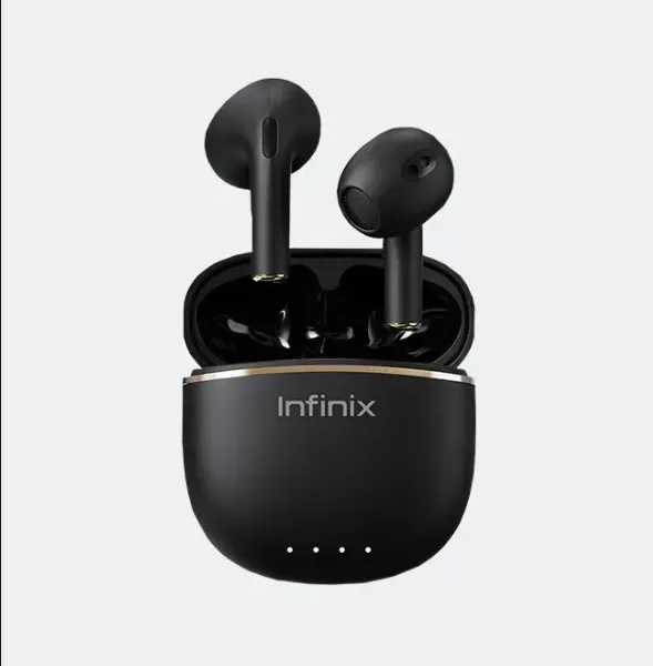 Infinix Buds Lite XE23 — Noise Reduction Earbuds with 22-Hour Case Power