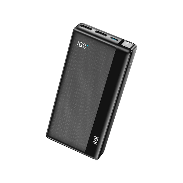 itel PowerPulse I A1420 10,000mAh Charger — 22.5W, Slim Triple-Port Design