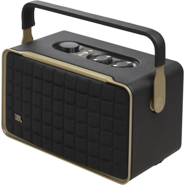 JBL Authentics 300 Black Portable Smart Speaker — Battery & Dolby Atmos Music