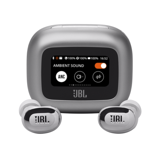 JBL Live Buds 3 — Adaptive ANC Earbuds, Smart Case Screen & 40h Playtime