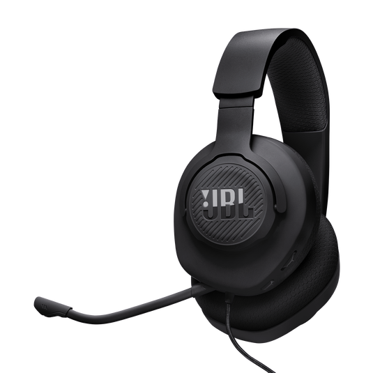 JBL Quantum 100M2 — Wired Over-Ear Headset with Boom Mic