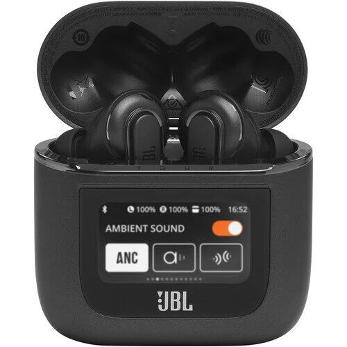 JBL Tour Pro 2 Earbuds — Adaptive ANC, Case Touchscreen & 40-Hour Total Runtime