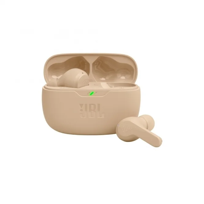 JBL Wave Beam True Wireless Earbuds — Deep Bass, App Control, 32H Total
