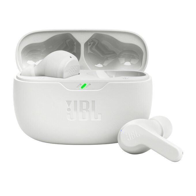 JBL Wave Beam True Wireless Earbuds — Deep Bass, App Control, 32H Total