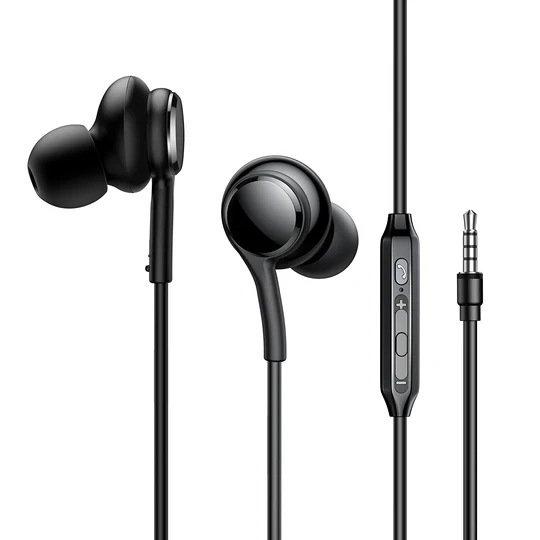 Joyroom JR-EW02 In-Ear Earphones — 3.5 mm Jack, 14.2 mm Unit
