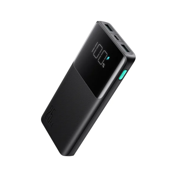 JOYROOM JR-PBF20 10000mAh Power Bank — 25W USB-C & Percentage Display